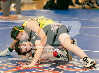 Thumbnail 3 in NCHSAA Women's Wrestling Invitational photogallery.