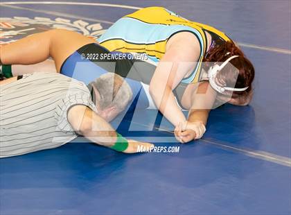 Thumbnail 3 in NCHSAA Women's Wrestling Invitational photogallery.