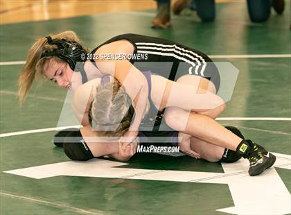 Thumbnail 3 in NCHSAA Women's Wrestling Invitational photogallery.