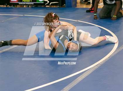 Thumbnail 1 in NCHSAA Women's Wrestling Invitational photogallery.