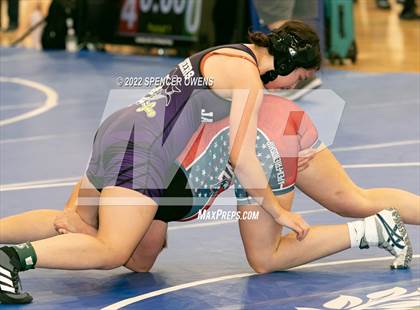 Thumbnail 3 in NCHSAA Women's Wrestling Invitational photogallery.