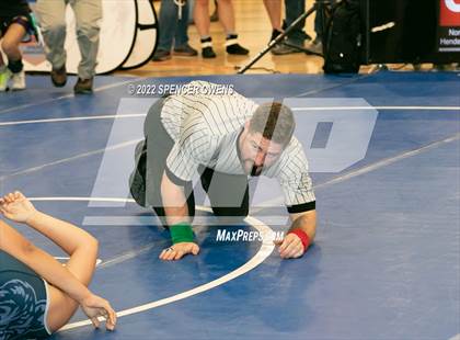 Thumbnail 2 in NCHSAA Women's Wrestling Invitational photogallery.