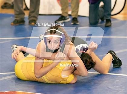 Thumbnail 2 in NCHSAA Women's Wrestling Invitational photogallery.