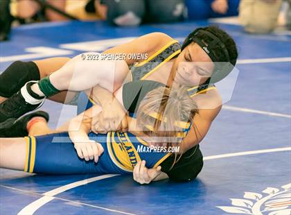 Thumbnail 1 in NCHSAA Women's Wrestling Invitational photogallery.