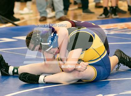 Thumbnail 2 in NCHSAA Women's Wrestling Invitational photogallery.