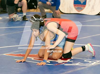 Thumbnail 2 in NCHSAA Women's Wrestling Invitational photogallery.