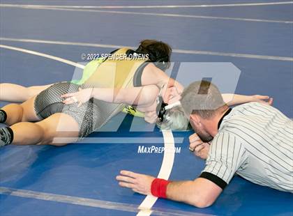 Thumbnail 3 in NCHSAA Women's Wrestling Invitational photogallery.