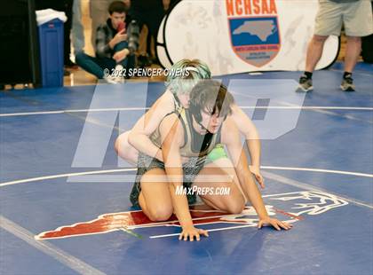 Thumbnail 2 in NCHSAA Women's Wrestling Invitational photogallery.