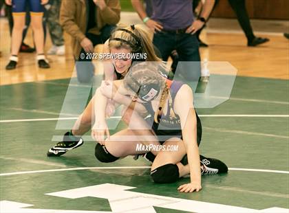Thumbnail 1 in NCHSAA Women's Wrestling Invitational photogallery.