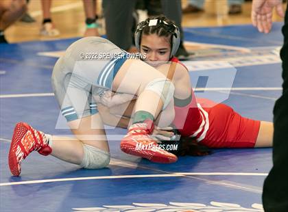 Thumbnail 2 in NCHSAA Women's Wrestling Invitational photogallery.