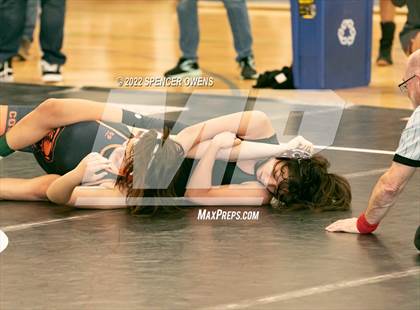 Thumbnail 1 in NCHSAA Women's Wrestling Invitational photogallery.