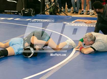 Thumbnail 2 in NCHSAA Women's Wrestling Invitational photogallery.