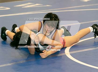 Thumbnail 3 in NCHSAA Women's Wrestling Invitational photogallery.