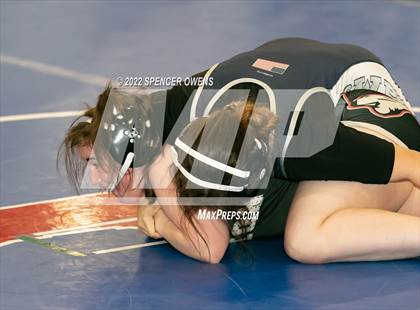 Thumbnail 2 in NCHSAA Women's Wrestling Invitational photogallery.