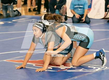 Thumbnail 2 in NCHSAA Women's Wrestling Invitational photogallery.