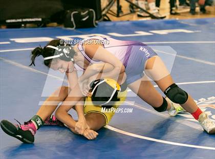 Thumbnail 2 in NCHSAA Women's Wrestling Invitational photogallery.