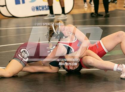 Thumbnail 1 in NCHSAA Women's Wrestling Invitational photogallery.