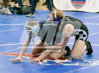 Thumbnail 3 in NCHSAA Women's Wrestling Invitational photogallery.