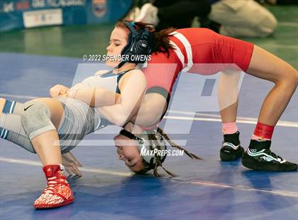 Thumbnail 3 in NCHSAA Women's Wrestling Invitational photogallery.