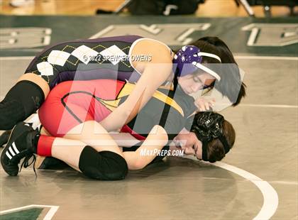 Thumbnail 1 in NCHSAA Women's Wrestling Invitational photogallery.