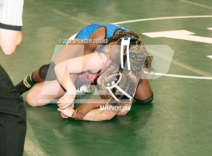 Thumbnail 2 in NCHSAA Women's Wrestling Invitational photogallery.