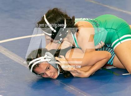 Thumbnail 3 in NCHSAA Women's Wrestling Invitational photogallery.
