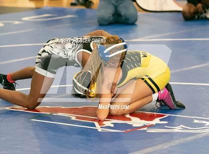 Thumbnail 3 in NCHSAA Women's Wrestling Invitational photogallery.