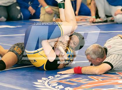 Thumbnail 2 in NCHSAA Women's Wrestling Invitational photogallery.