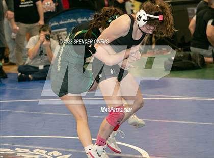 Thumbnail 2 in NCHSAA Women's Wrestling Invitational photogallery.