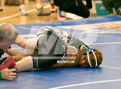 Thumbnail 1 in NCHSAA Women's Wrestling Invitational photogallery.