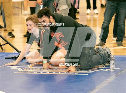 Thumbnail 3 in NCHSAA Women's Wrestling Invitational photogallery.