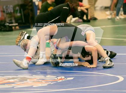 Thumbnail 1 in NCHSAA Women's Wrestling Invitational photogallery.