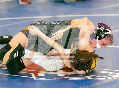 Thumbnail 1 in NCHSAA Women's Wrestling Invitational photogallery.