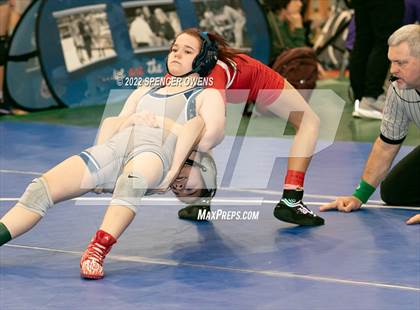 Thumbnail 3 in NCHSAA Women's Wrestling Invitational photogallery.