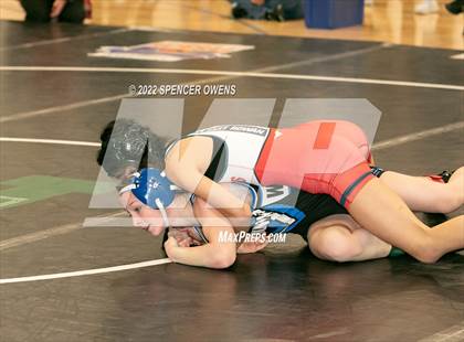 Thumbnail 2 in NCHSAA Women's Wrestling Invitational photogallery.