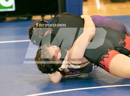Thumbnail 2 in NCHSAA Women's Wrestling Invitational photogallery.