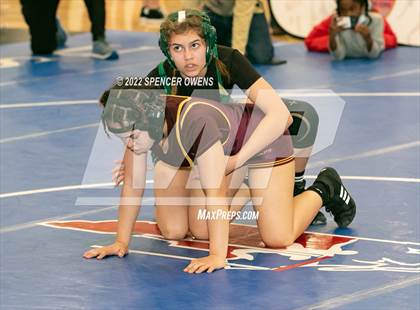Thumbnail 1 in NCHSAA Women's Wrestling Invitational photogallery.