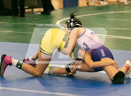 Thumbnail 1 in NCHSAA Women's Wrestling Invitational photogallery.