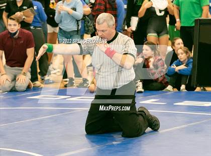 Thumbnail 2 in NCHSAA Women's Wrestling Invitational photogallery.