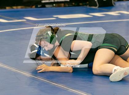 Thumbnail 1 in NCHSAA Women's Wrestling Invitational photogallery.