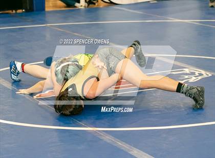 Thumbnail 1 in NCHSAA Women's Wrestling Invitational photogallery.