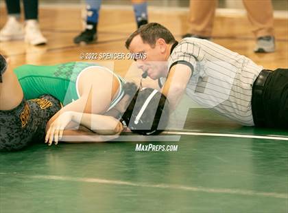 Thumbnail 1 in NCHSAA Women's Wrestling Invitational photogallery.