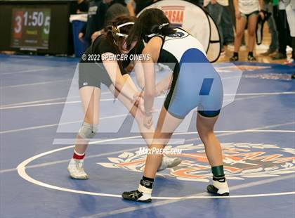 Thumbnail 1 in NCHSAA Women's Wrestling Invitational photogallery.