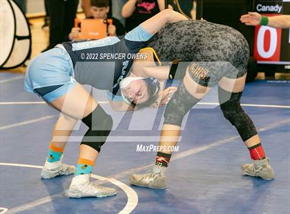 Thumbnail 1 in NCHSAA Women's Wrestling Invitational photogallery.