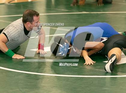 Thumbnail 1 in NCHSAA Women's Wrestling Invitational photogallery.