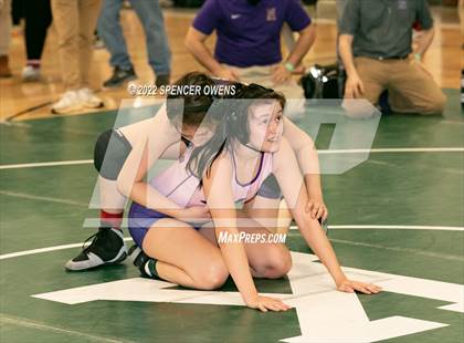 Thumbnail 1 in NCHSAA Women's Wrestling Invitational photogallery.