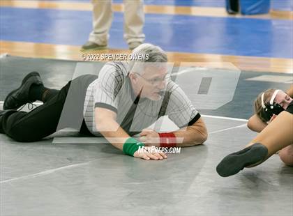 Thumbnail 1 in NCHSAA Women's Wrestling Invitational photogallery.