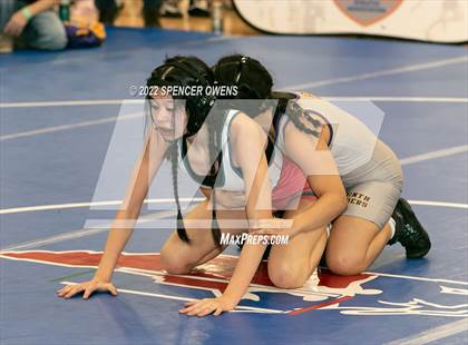 Thumbnail 1 in NCHSAA Women's Wrestling Invitational photogallery.