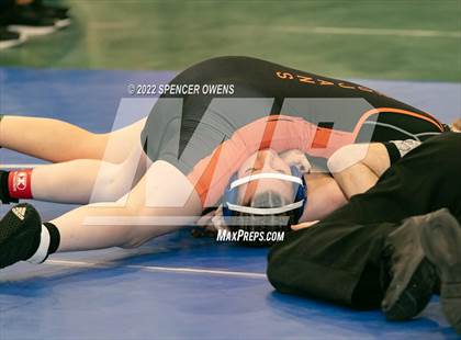 Thumbnail 3 in NCHSAA Women's Wrestling Invitational photogallery.