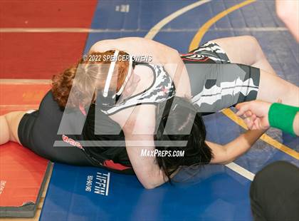 Thumbnail 3 in NCHSAA Women's Wrestling Invitational photogallery.